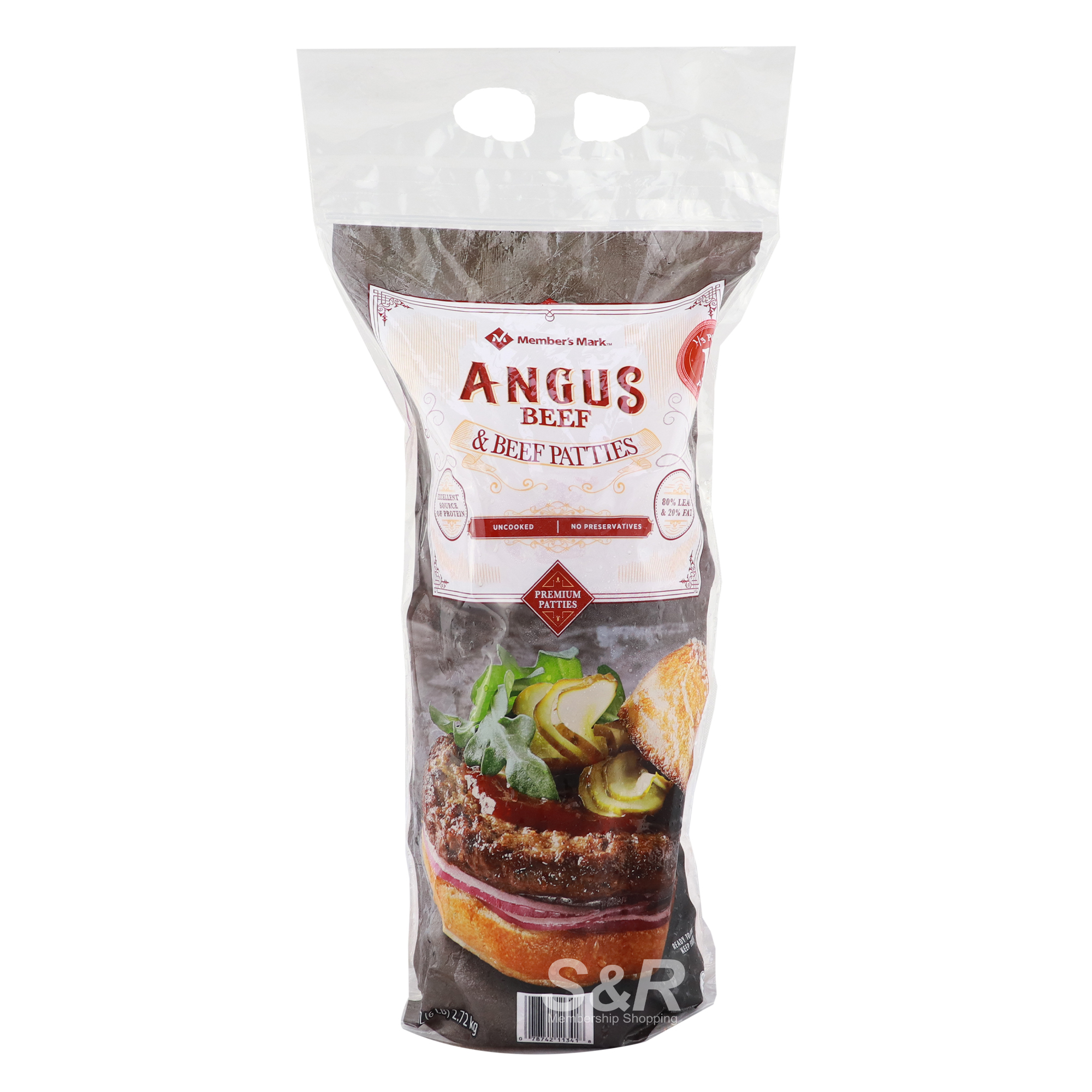 Member's Mark Angus Beef Patties 18 slices Member's Mark Angus Beef Patties 18 slices
